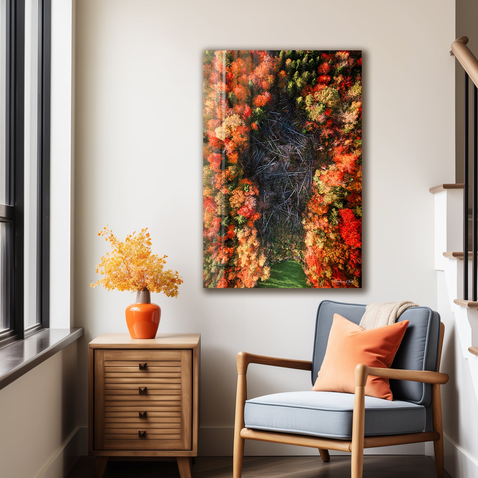 Perfect home Fall foliage captured in captivating photography, perfect for wall art prints.